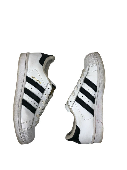 Adidas Superstar J 'White Core Black' Sneaker Shoes Girls (Size: 4) C77154