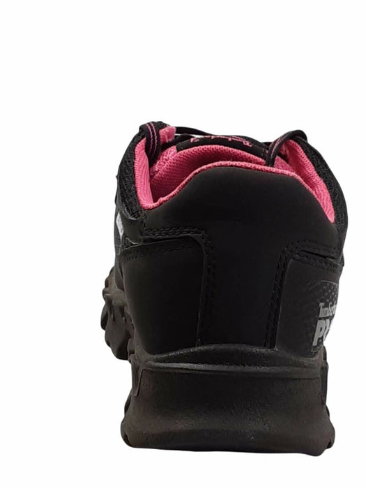 Timberland PRO Powertrain Alloy Toe Blk/Pink Hiking Boots Women (Size 8.5) 92669