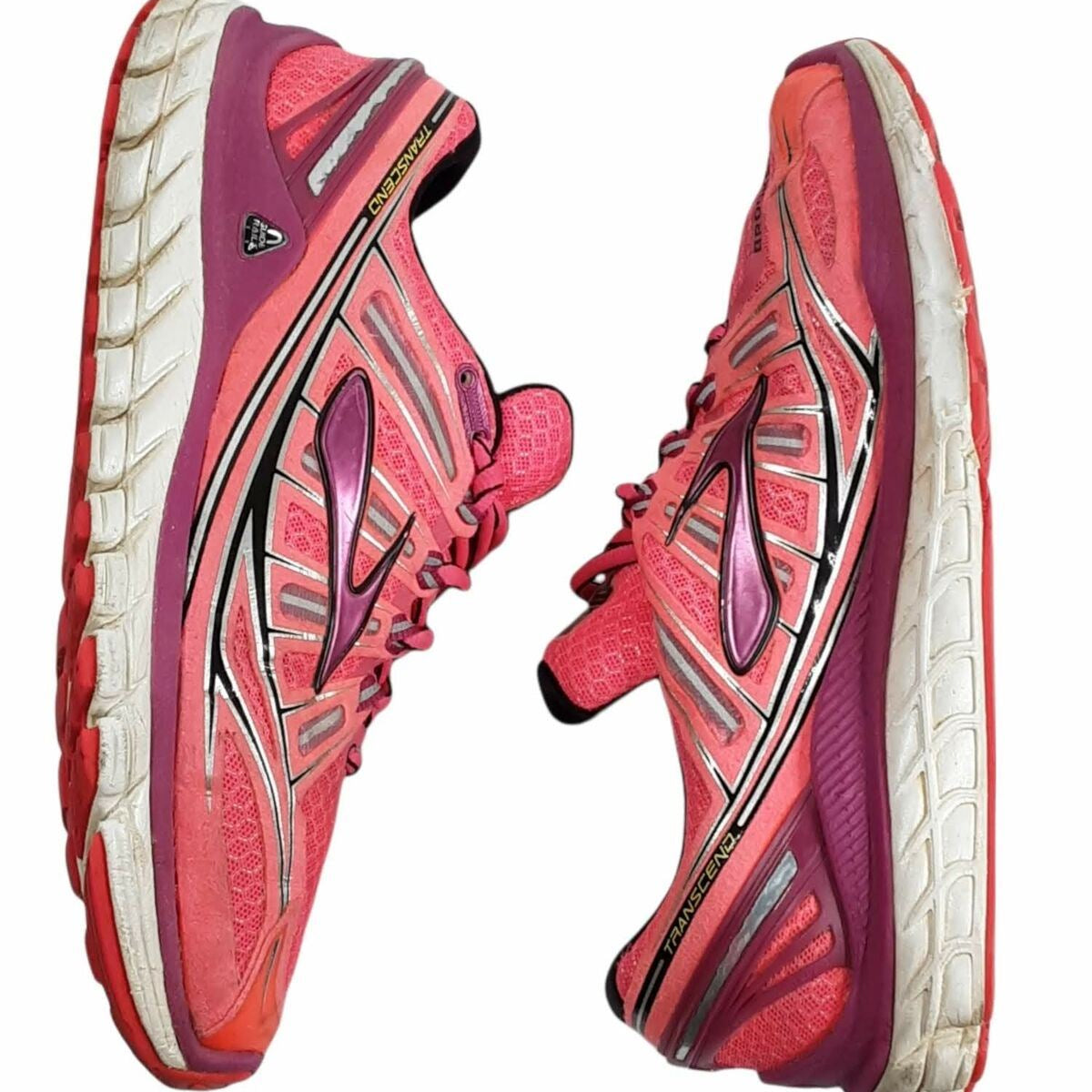 Brooks Transcend 7 Pink Running Shoes Women's (Size: 8) 1201501B878 —  FamilyBest1