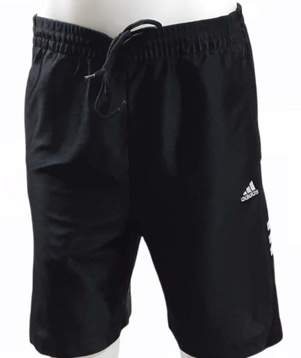 Adidas 3-Stripes Black Shorts Youth (Size: M)