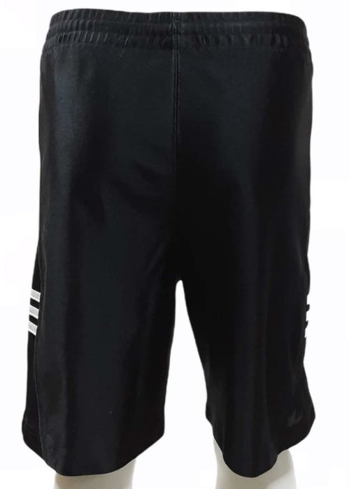 Adidas 3-Stripes Black Shorts Youth (Size: M)