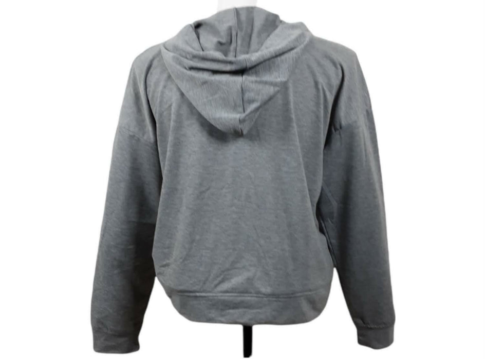 Full Circle Gray Long Sleeve Pullover Hoodie (Size: XL)