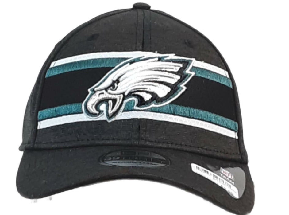 Philadelphia Eagles New Era Embroided Hat Black (Size: M-L)