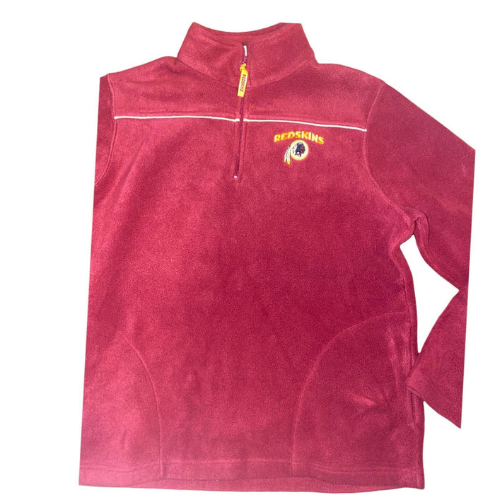 Washington Redskins NFL Team Apparel 1/4 Zip Women Pullover Jacket (Size Large)