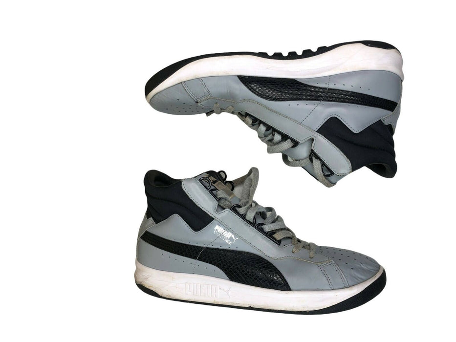 Puma Challenge Mid Quarry Grey Black Sneaker Shoes Men's (Size: 10.5) 358013-02