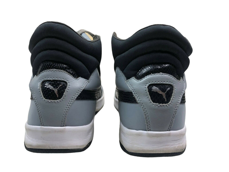 Puma Challenge Mid Quarry Grey Black Sneaker Shoes Men's (Size: 10.5) 358013-02