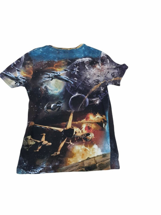 Star Wars Boys Short Sleeve Graphic Design T-Shirt (Size: S)