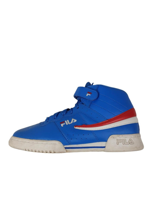 Fila Vulc 13 Blue Red Distressed Sneaker Shoes Men's (Size: 6.5) 3FM00591-422