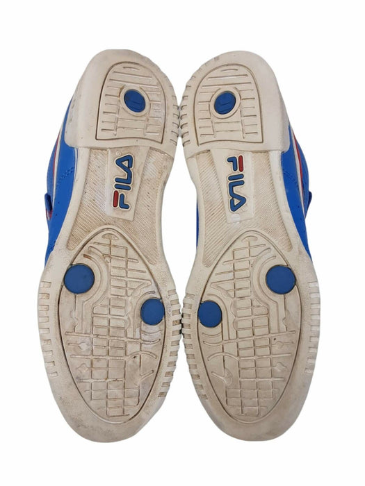 Fila Vulc 13 Blue Red Distressed Sneaker Shoes Men's (Size: 6.5) 3FM00591-422