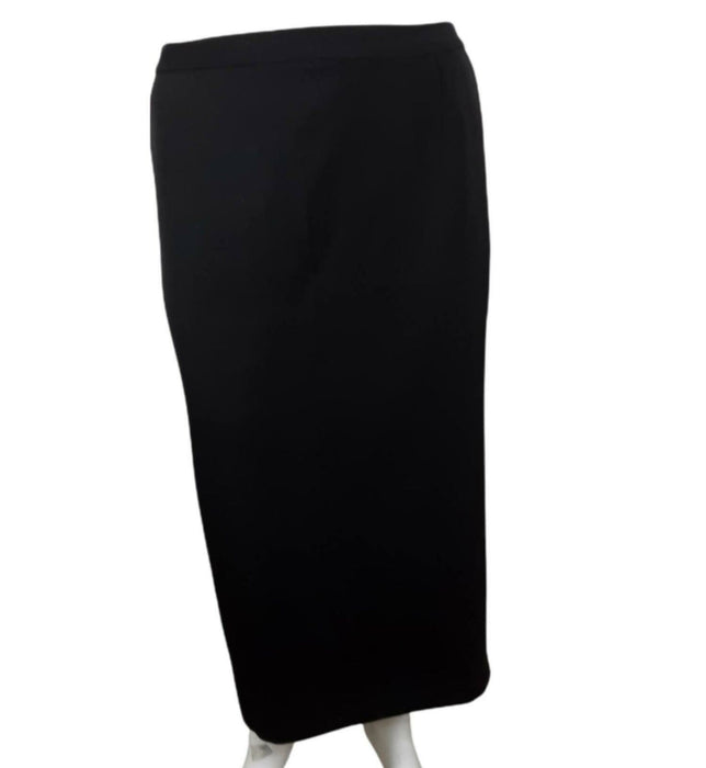 St. James Women's Black Solid Bodycon Skirt (Size: 34)