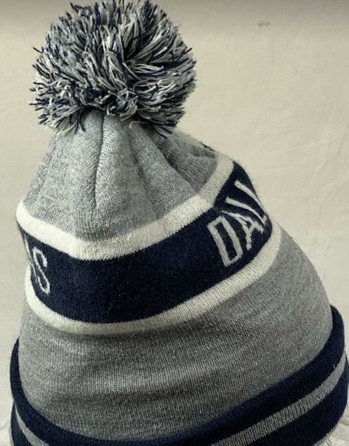 Dallas Cowboys NFL Soft Knit Beanie Hat Blue/Gray (Size: One Size)