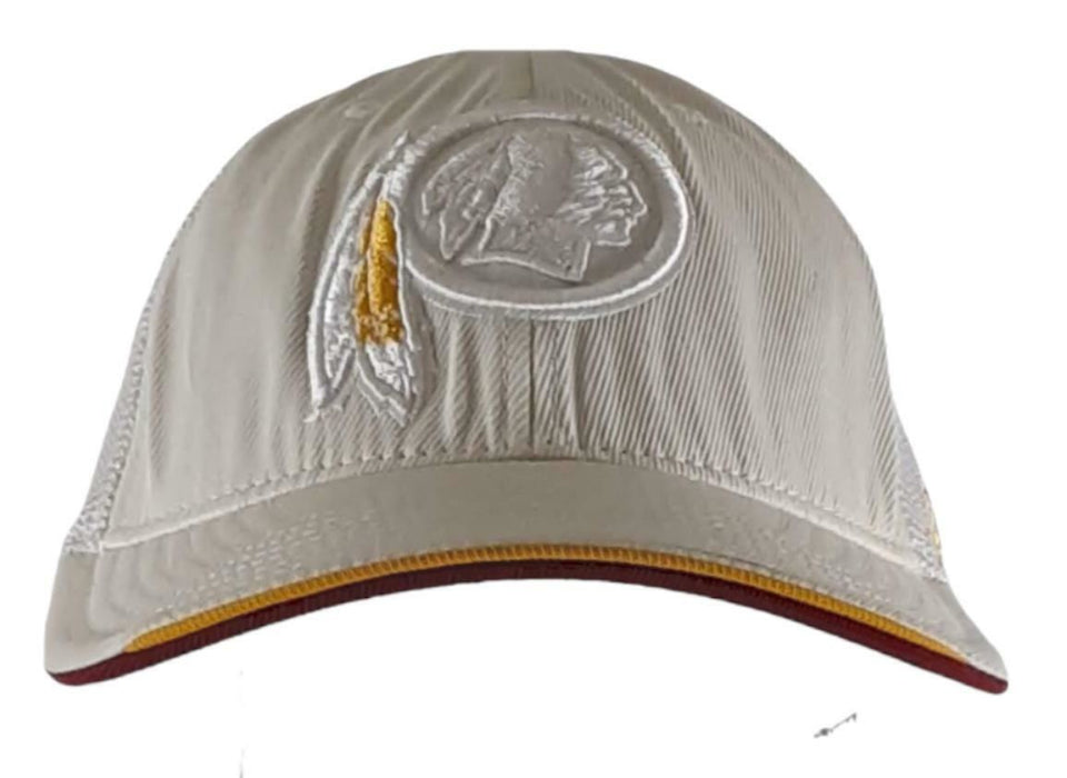 Washington Redskins Reebok White Out Hat Adult (Size: One Size Fit Most )