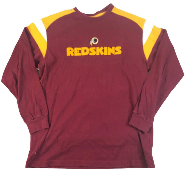 Washington Redskins NFL Team Apparel Embroided Vintage Long Sleeve Shirt (Sz:M)