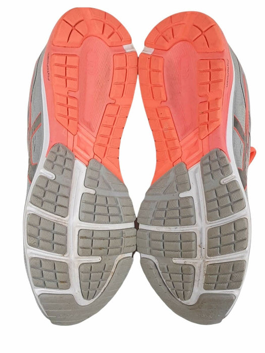 Asics GT-1000 7 Orange Grey Running Shoes Women's (Size: 9) 1012A030