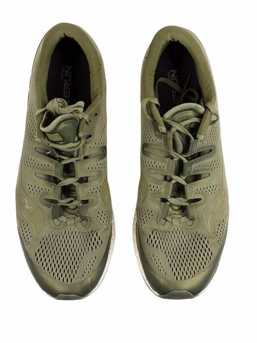 Saucony Freedom ISO 2 'Olive' Green Running Shoes Men's (Size: 14) S20355-53