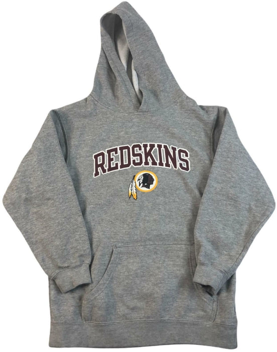 Washington Redskins NFL Team Apparel Hoodie Gray Youth (Size: M 10/12)