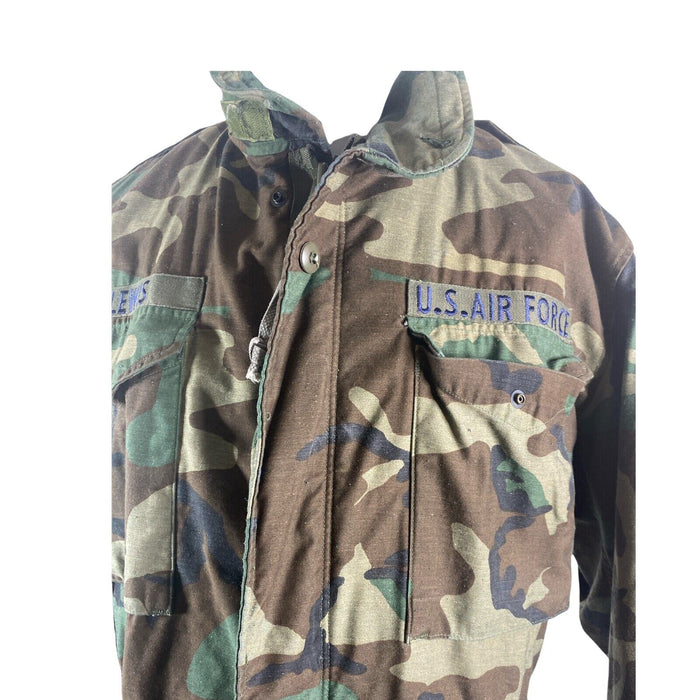 US Military M65 Woodland BDU Camouflage Jacket (Size:  Large - Long)