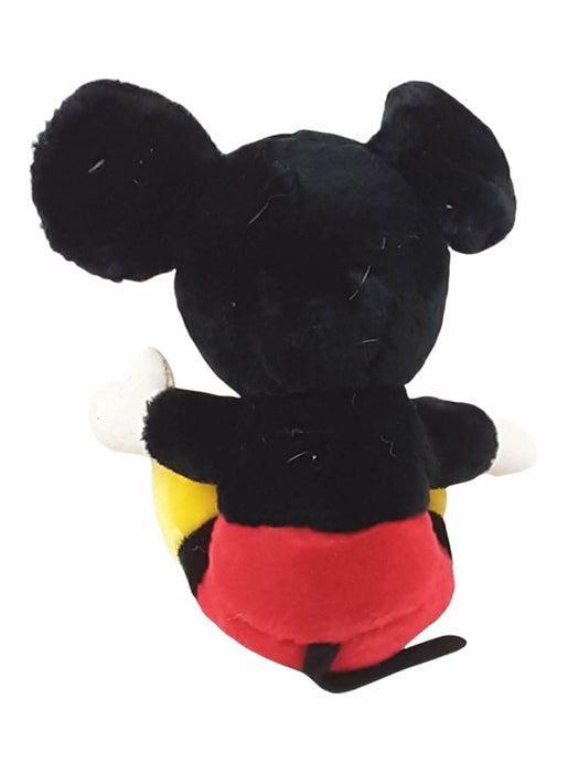 Disneyland Mickey Mouse w/ Yellow Buttons Plush Soft Doll (Size: 12")