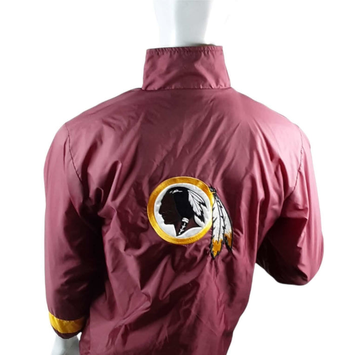 Washington Redskins NFL Women's Starter Logo Nylon Jacket Red (Size: L)