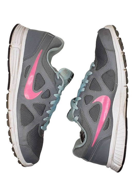 Nike Resolution Cool Gray Running Shoes Women's (Size: 10) 488148-002