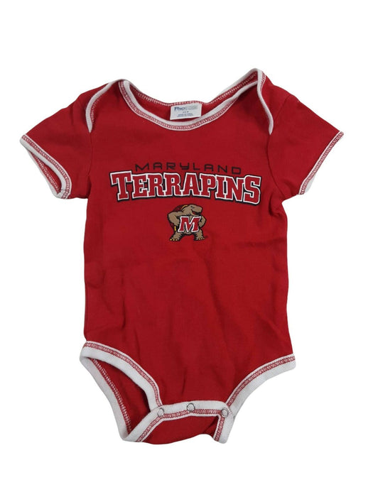 Maryland Terrapins Pro-Edge Baby One Piece Red (Size: 3/6M)