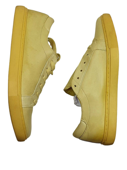 Kenneth Cole Kam Leather Loafer Sneakers Yellow Women's (Size: 8.5)