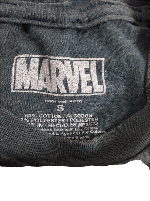 Marvel Comics Super Hero and Super Villain Shirt Gray Boys (Size: S)