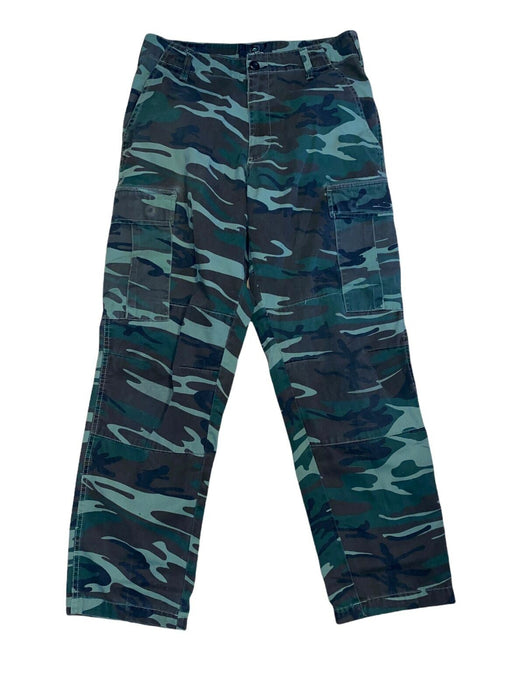 RedHead Woodland  Camouflage Highwaist Women Cargo Trousers (Size: Small)