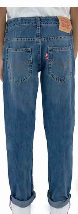 Levi's 502 | Taper Stretch Regular Fit Jeans | Med. Wash (Boy Size: 14R)915502