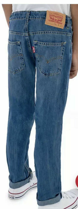 Levi's 502 | Taper Stretch Regular Fit Jeans | Med. Wash (Boy Size: 14R)915502