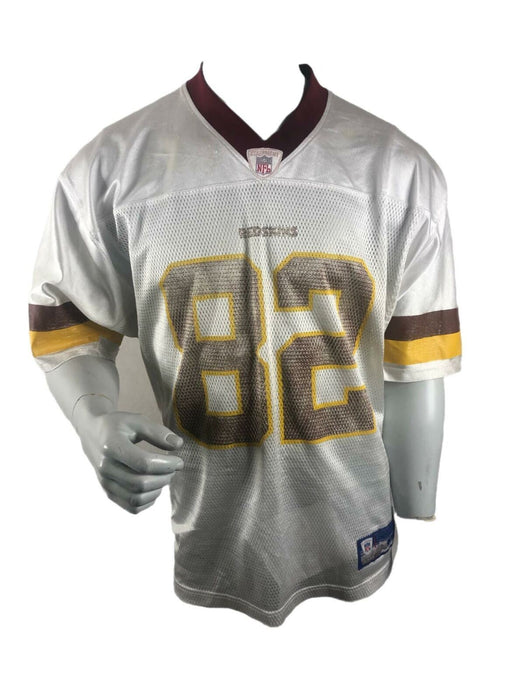 Washington Redskins Reebok # 82 Randle EL Jersey White Men's (Size: L)