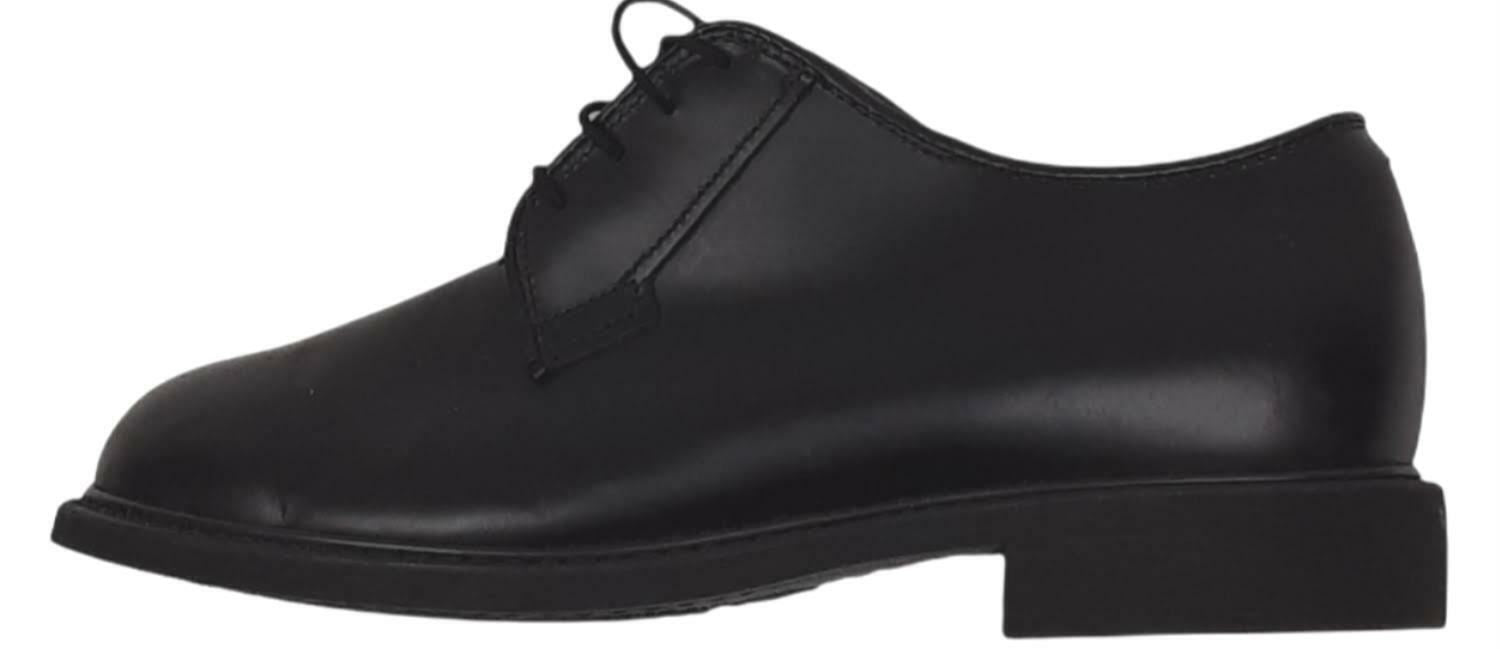 Bates Leather Uniform Oxford Shoes Black Women's (Size: 9.5) 15B-25-000896-85-27