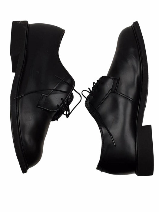 Bates Leather Uniform Oxford Shoes Black Women's (Size: 9.5) 15B-25-000896-85-27