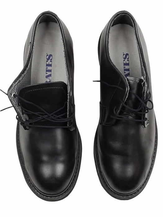 Bates Leather Uniform Oxford Shoes Black Women's (Size: 9.5) 15B-25-000896-85-27