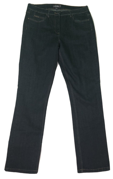 Its Denim Leg Length Designer Jeans (Size: 12)