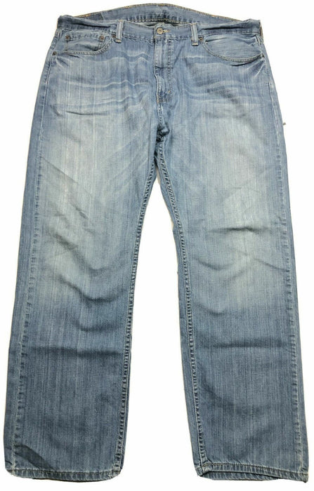 Levi's 505 Regular Fit Jeans Light Wash Blue (Big & Tall: 40 x 30) 005051197