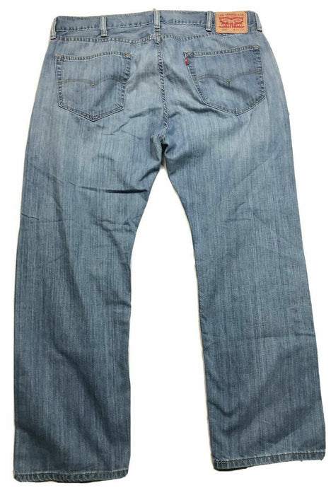 Levi's 505 Regular Fit Jeans Light Wash Blue (Big & Tall: 40 x 30) 005051197