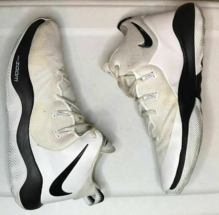 Nike Zoom Rev II TB Basketball Shoes White/Black Men's (Size: 12)