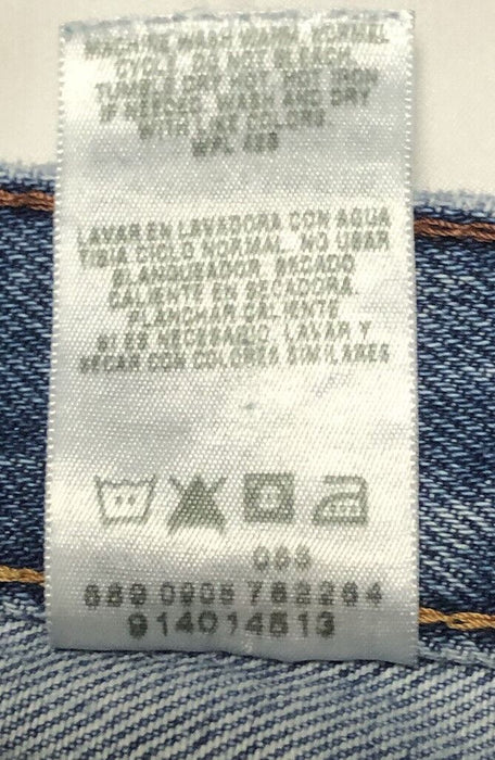 Levi's Signature Relaxed Fit Distressed Jeans Medium Wash (Big & Tall: 40 x 30)