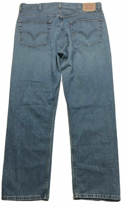 Levi's 505 Regular Fit Jeans Medium Wash Blue (Big & Tall: 40 x 32) 005050773