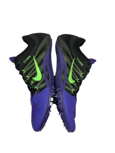 Nike Flywire Zoom JA Fly Purple Track Field Spikes Men's (Size: 13) 487624-100