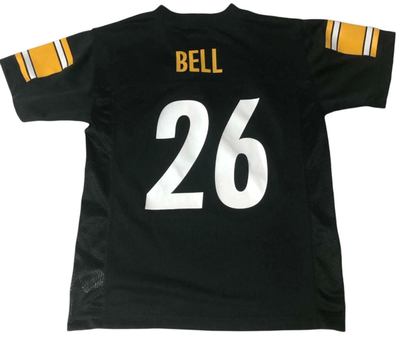 Pittsburgh Steelers NFL Team Apparel #26 Bell Jersey Black  Youth  (Size: M)