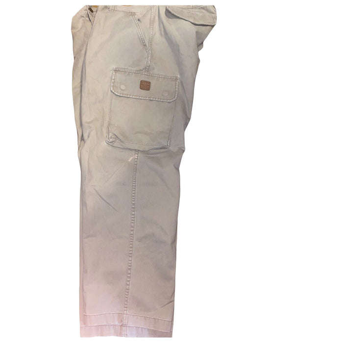 Polo Ralph Lauren 1967 Authentic Military Cargo Men Trousers Beige (Sz: 36 x 30)