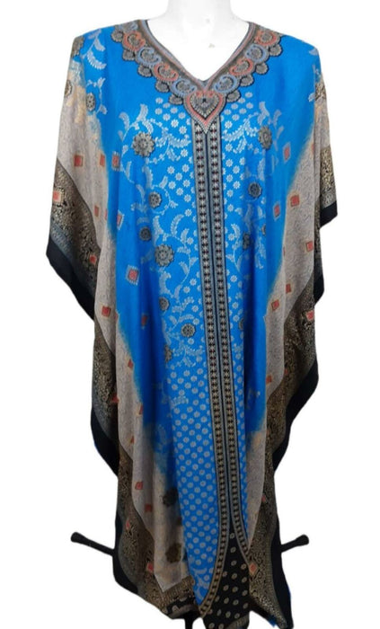 Sante Women's Blue African Traditional Dress (Size: XL)