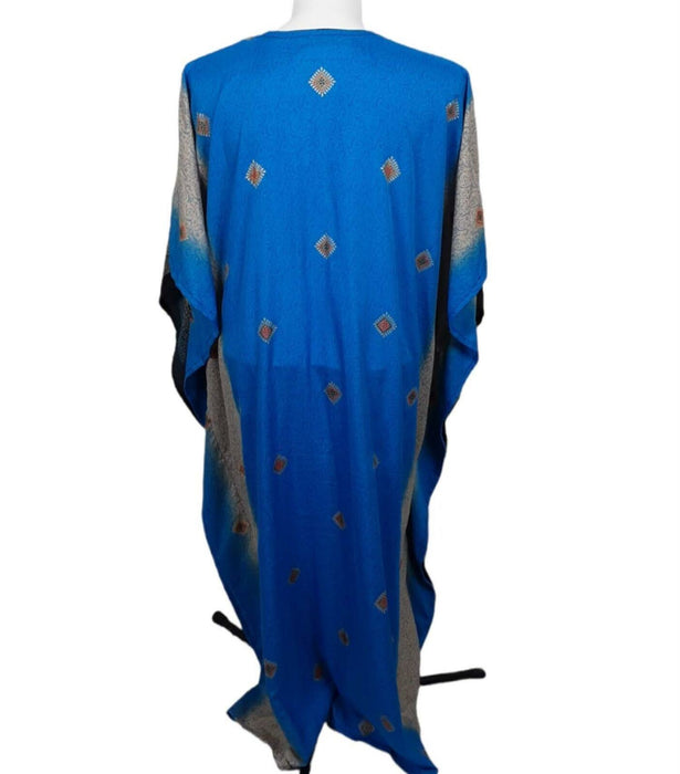 Sante Women's Blue African Traditional Dress (Size: XL)