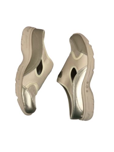 Easy Spirit Bow 3 Mules White Walking Shoes Women's (Size: 9) SEBOW3