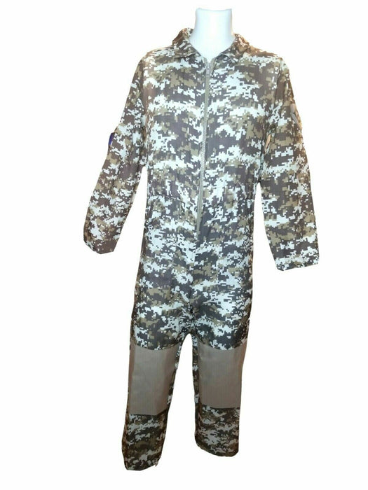 Authentic Kids Airborne US Army Brown Digital Camo Costume (Size: S/8)
