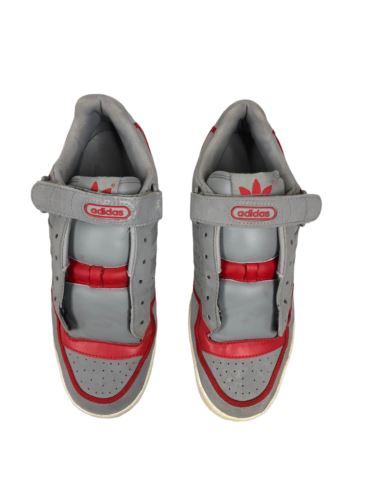 Adidas Originals Grey Red Lace On Sneaker Shoes Men's (Size: 9) G07935