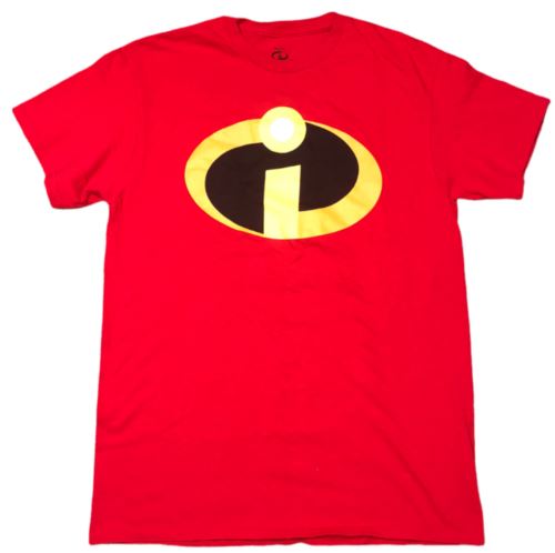 Incredibles 2 Disney Logo Shirts Red Men's (Size: M)