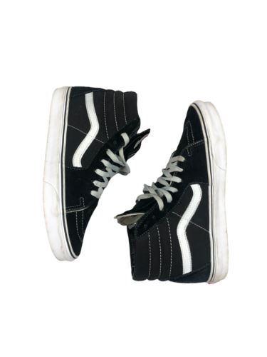 Vans SK8-HI Classic Black White Skateboard Shoes Men's (Size: 7.5) 500714